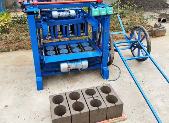 Semi-automatic-Brick-Making-Machine—QMJ4-35A-08